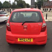 Hyundai i10 Active 1.3 rear of car