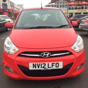 Hyundai i10 Active 1.3 front of the car